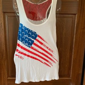 Patriotic tank